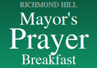 Richmond Hill Mayors Prayer Breakfast